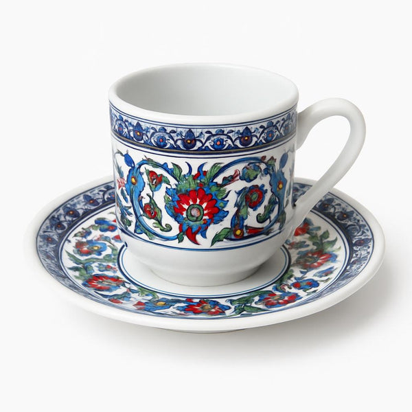 Gural Turkish Coffee Cup Set 12pcs