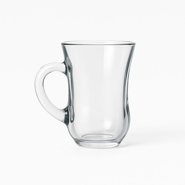 Pasabahce Tea Glass Set With Handle 6pcs