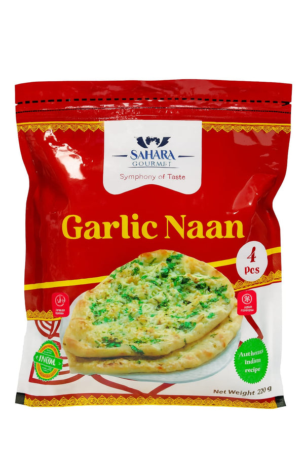 Sahara Tandoori Garlic Naan 320g