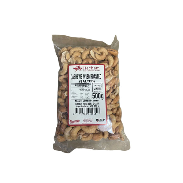 Cashews Roasted Salted 500g