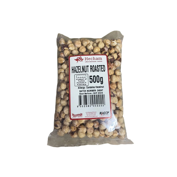 Hazelnuts Roasted Jumbo 500g