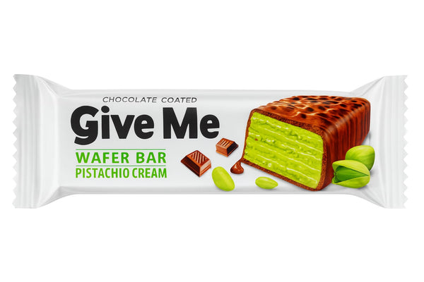 Give Me Pistachio Cream Wafer 40g