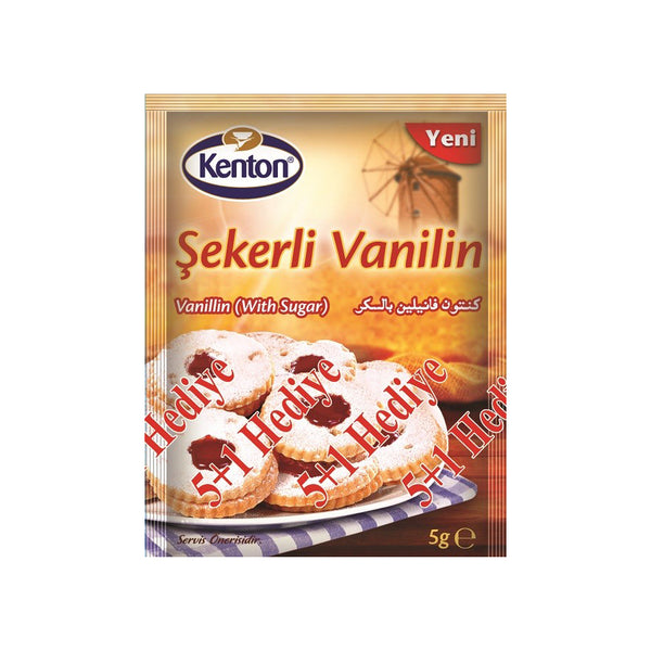 Kenton Vanilla Sugar 5pk